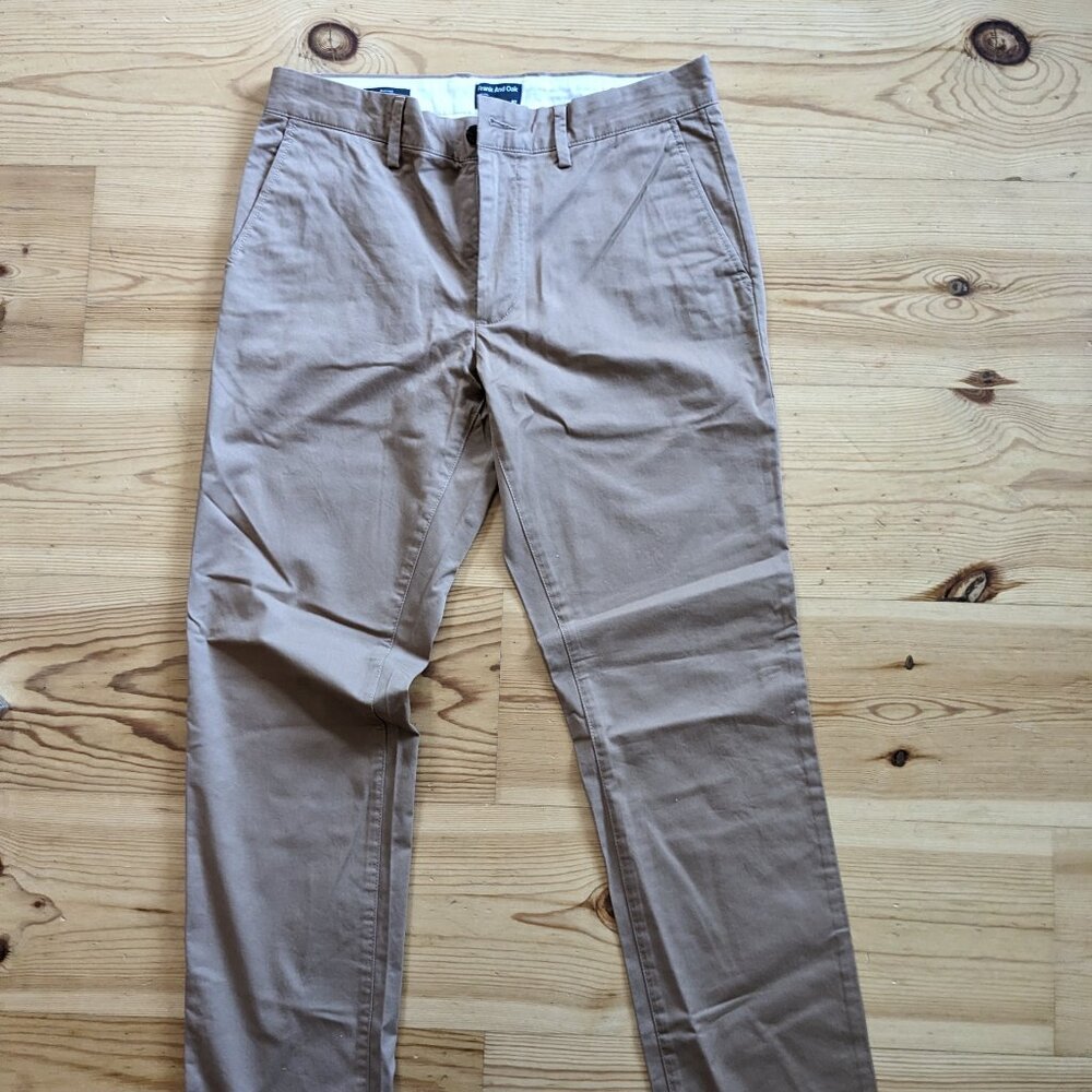 Men's Frank and Oak Brunswick slim chinos 31 x 32